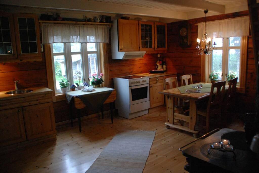 100 Years Old Norwegian Log House In Tromso Βίλα Εξωτερικό φωτογραφία