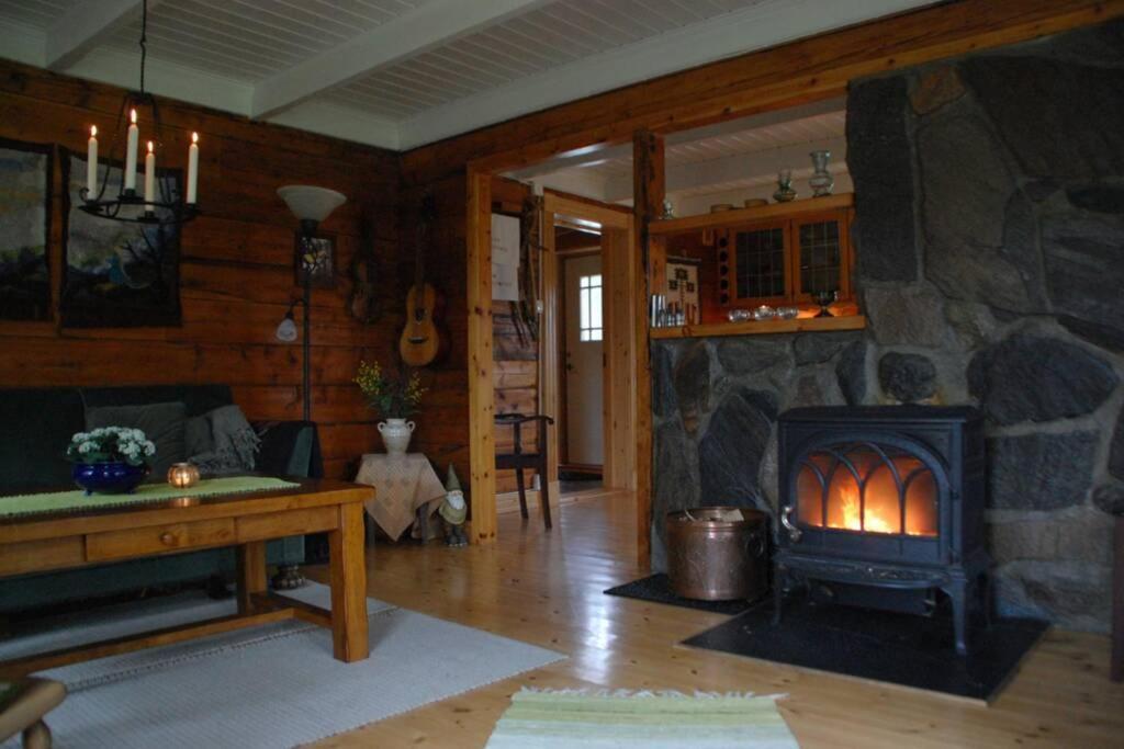 100 Years Old Norwegian Log House In Tromso Βίλα Εξωτερικό φωτογραφία